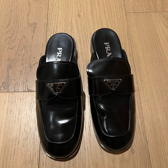 PRADA MULES. WORN ONCE. - Picture 1 of 7